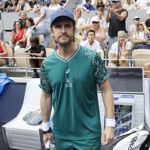Exclusif - Philippe Lacheau - Tournoi des célebrités lors de la 5ème édition Alpine Paris Major Premier Padel à Roland Garros, Paris le 6 septembre 2026. © Marc Ausset-Lacroix/Bestimage