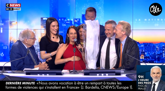 Alexandra Blanc quitte CNews quelques mois pour congé maternité.