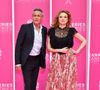 Jean-Michel Tinivelli et Marine Delterme de la série Alice Nevers au photocall du deuxième jour de la 2ème édition du "Canneseries" au palais des Festivals à Cannes, France, le 6 avril 2019. © Bruno Bébert/Bestimage