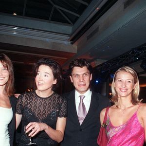 Archives : Sarah Lavoine et Marc au jeudi anniversaire durand à Paris