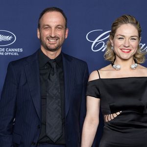 Michel Ferracci et sa femme Émilie Dequenne - Cérémonie du remise du Trophée Chopard au Carlton Beach à Cannes, lors du 76ème Festival International du Film de Cannes. Le 19 mai 2023
© Olivier Borde / Bestimage