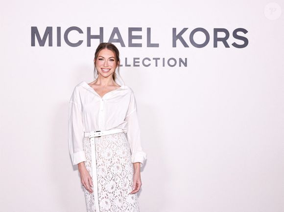 Stassi Schroeder au défilé Michael Kors printemps/été 2026 dévoilée au Terminal Warehouse lors de la Fashion Week de New York (NYFW), le 11 septembre 2025. © BFA.com/Backgrid/Bestimage