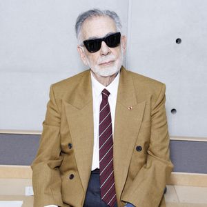 Francis Ford Coppola assiste au défilé Saint Laurent printemps-été 2026 lors de la semaine de la mode masculine à Paris, France, le 24 juin 2025. 
Photo Aldama/DPA/ABACAPRESS.COM