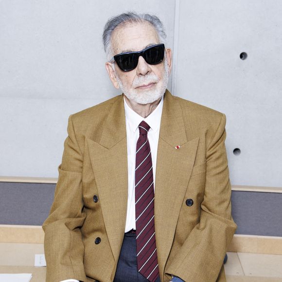 Francis Ford Coppola assiste au défilé Saint Laurent printemps-été 2026 lors de la semaine de la mode masculine à Paris, France, le 24 juin 2025. 
Photo Aldama/DPA/ABACAPRESS.COM