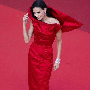 Demi Moore - Montée des marches du film " Fatherland " lors du 79ème Festival International du Film de Cannes, le 14 mai 2026. © Camilla Canalini / Bestimage