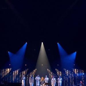 Exclusif - Triomphe pour Chimène Badi ce mardi 4 mars 2025 au Grand Rex à Paris, pour la date parisienne (Complet) de sa nouvelle tournée GOSPEL & SOUL Tiziano Da Silva - Pierre Perusseau / Bestimage