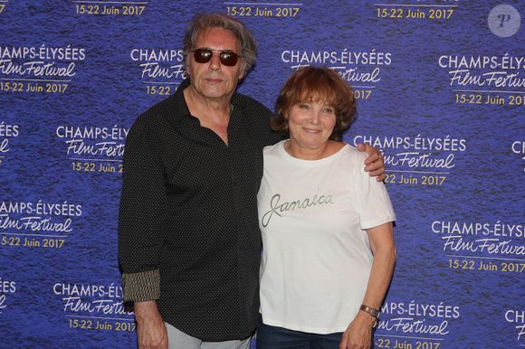 Yves Simon, Diane Kurys - Projection du film "Diabolo Menthe" au cinéma Publicis lors du 6ème Champs Elysées Film Festival (CEFF) à Paris, France, le 20 juin 2017. © CVS-Veeren/Bestimage