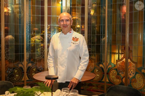Le président du Jury : Christian Garcia Chef du Palais de Monaco, lors du "World Caviar Awards", le 1er championnat du monde de Caviar au Château Hôtel Grand Barrail à Saint-Emilion, en Gironde, France, le 30 octobre 2024. Jean-Marc Lhomer/Bestimage