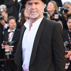 L'acteur et footballeur français Éric Cantona assiste à la première de The Beloved au 79e Festival de Cannes à Cannes, France, le samedi 16 mai 2026. Photo Rune Hellestad/Upi/Abaca