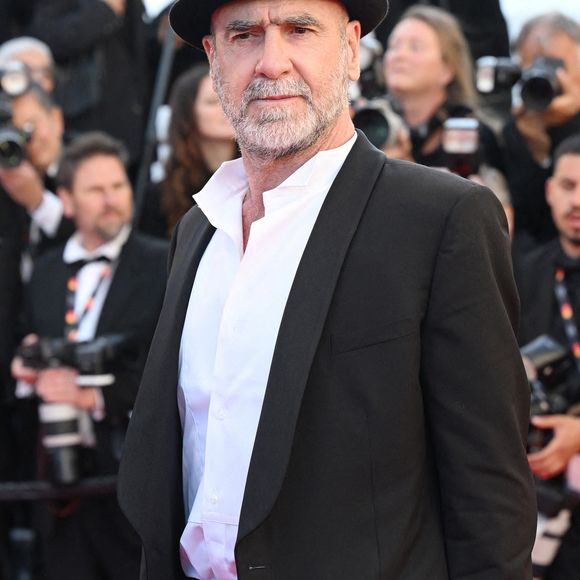 L'acteur et footballeur français Éric Cantona assiste à la première de The Beloved au 79e Festival de Cannes à Cannes, France, le samedi 16 mai 2026. Photo Rune Hellestad/Upi/Abaca