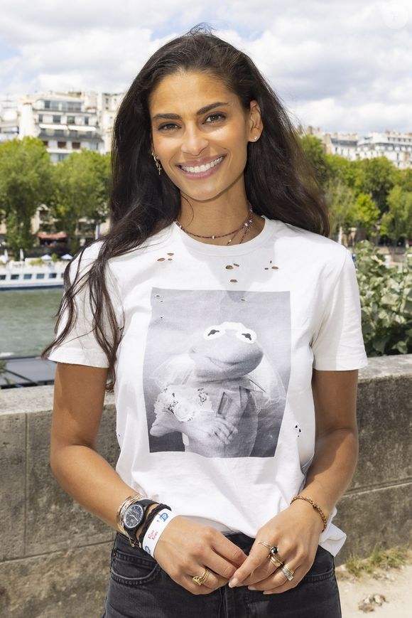 Tatiana Silva  au Festival des Livres et des Artistes organisé par l'association "Lecture pour Tous" engagée dans la lutte contre l'illettrisme au Mail Branly à Paris le 3 juillet 2022. © Pierre Perusseau / Jack Tribeca / Bestimage