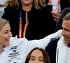 Laure Boulleau et Bruno Cheyrou dans les tribunes lors des Internationaux de France de Tennis de Roland Garros, à Paris, France. © Jacovides-Moreau/Bestimage