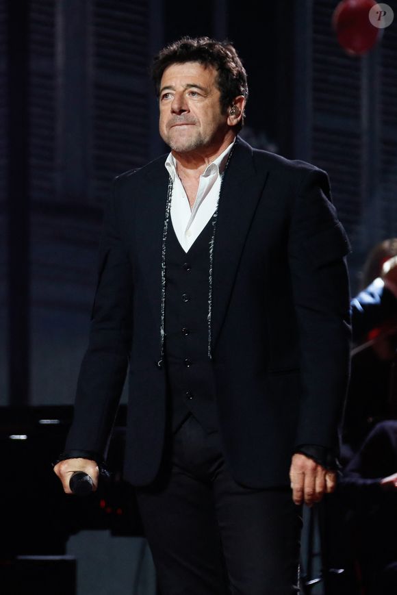 Patrick Bruel lors de l'enregistrement de l'émission "Serge Lama, le dernier rappel" présentée par F. Bollaert, diffusée le vendredi 21 novembre 2025 sur France 3 à 21h10, au théâtre Marigny à Paris, France, le 29 avril 2025. © Clovis-Moreau/Bestimage