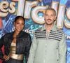 Le couple se soutient régulièrement dans leurs carrières respectives.

Christina Milian et son mari Matt Pokora (M.Pokora) - Avant-première du film "Les Trolls 3" au cinéma Gaumont Marignan à Paris. Le 11 octobre 2023
© Coadic Guirec / Bestimage