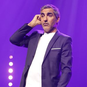 Exclusif - Ary Abittan sur la scène de la Cigale de Paris avec son spectacle "Authentique" le 18, 19, 22 et 23 février 2025. © Coadic Guirec/Bestimage