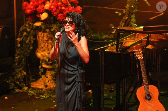 La chanteuse, écrivaine et musicienne américaine Melody Gardot, nominée aux Grammy Awards, se produit en concert à l'Olympia à Paris, en France, le 12 juillet 2013. Photo par Audrey Poree/ABACAPRESS.COM