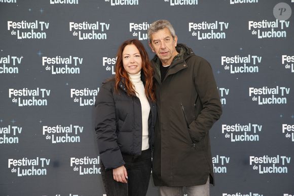 Dounia Coesens, Michel Cymes pour La doc et le véto - Photocall lors de la 24ème édition du Festival des Créations TV de Luchon. Le 10 février 2022
© Christophe Aubert via Bestimage