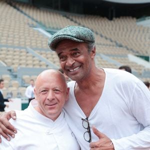 Thierry Marx, Yannick Noah assistent à la soirée de gala 'Coeur Central' 2023 à Roland Garros le 28 juin 2022 à Paris, France. Photo by Nasser Berzane/ABACAPRESS.COM