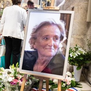 Messe d'hommage à Bernadette Chirac à l'église Saint-Martial en Corrèze, en France, le 14 juin 2026. Photo de Margot Le Gonidec/ABACAPRESS.COM