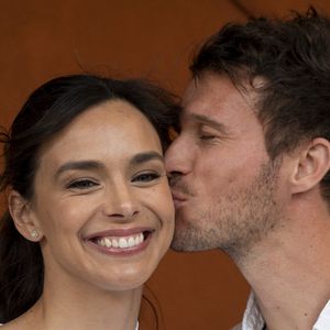 Marine Lorphelin (Miss France 2013) et son compagnon Stanislas Gruau au Village lors des Internationaux de France de Tennis de Roland Garros 2025 le 3 juin 2025 à Paris.  © Moreau / Jacovides / Bestimage