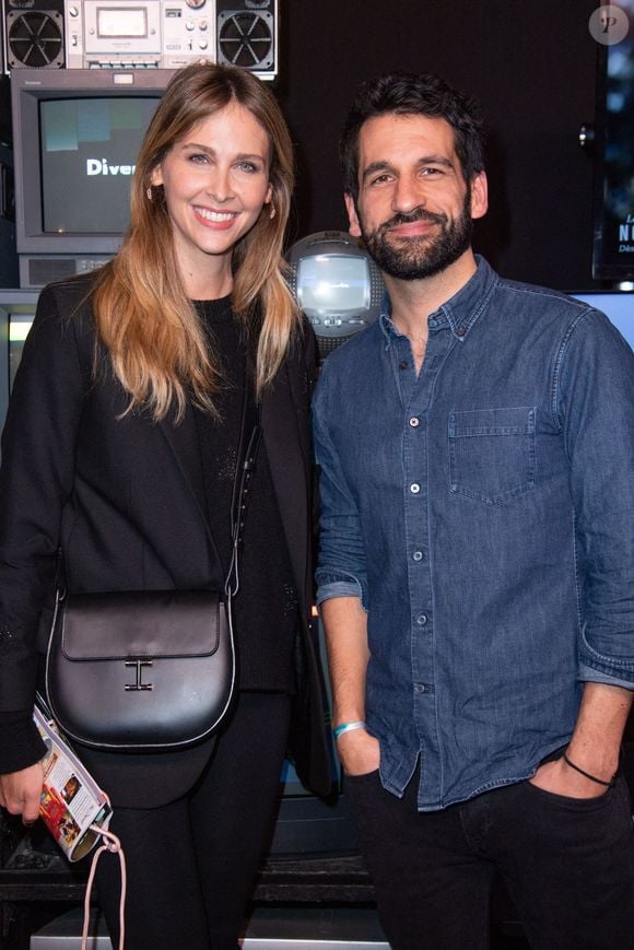 Exclusif - Ophelie Meunier et Dominique Tenza à la soirée de lancement de Diverto au Trianon à Paris, France, le 11 janvier 2023. Photo par Aurore Marechal/ABACAPRESS.COM