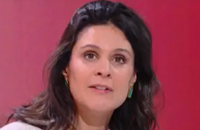 Apolline de Malherbe surprise par le lapsus d'un invité dans son "Face à face" sur BFMTV et RMC.