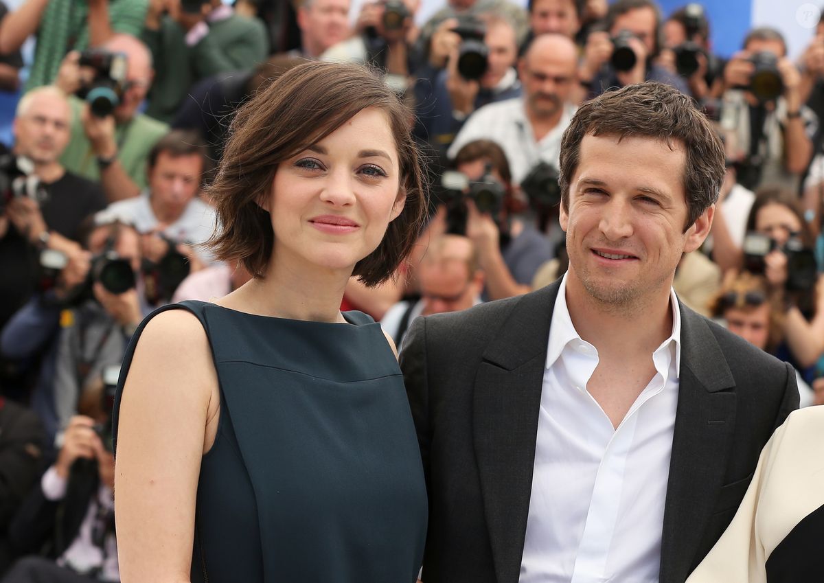 Photo : Marion Cotillard et Guillaume Canet - Photocall du film "Blood ...