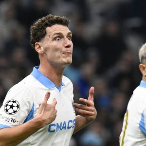 En légende, Benjamin Pavard a simplement écrit : "The last 9 months" ("Les neuf derniers mois").
Benjamin Pavard (OM) - UEFA Champions League match between Olympique de Marseille et Liverpool FC le 21 janvier 2026 à Marseille. © William Cannarella/PsnewZ/Bestimage
