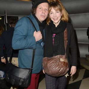 Julie Depardieu et son compagnon Philippe Katerine - People assistent au concert de Arielle Dombasle à la Cigale à Paris le 4 novembre 2015. © Guirec Coadic / Bestimage