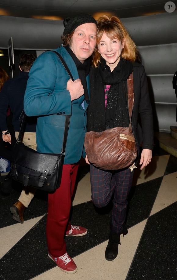 Julie Depardieu et son compagnon Philippe Katerine - People assistent au concert de Arielle Dombasle à la Cigale à Paris le 4 novembre 2015. © Guirec Coadic / Bestimage