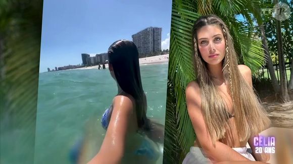 Célia lors du tournage de son portrait pour "Secret Story 2025"