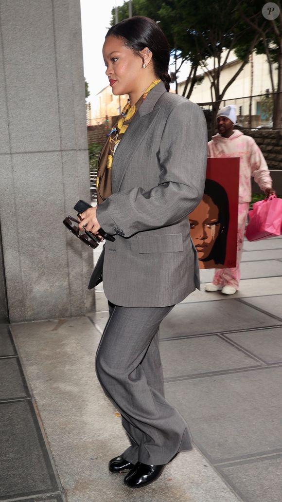 Exclusif - Rihanna au tribunal de Los Angeles le 7 février 2025.  Backgrid USA / Bestimage