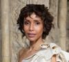 Un an après son mariage, 

Sonia Rolland au défilé Georges Chakra "Collection Haute Couture Printemps/Eté" lors de la Fashion Week de Paris © Anne-Sophie Guebey / Bestimage