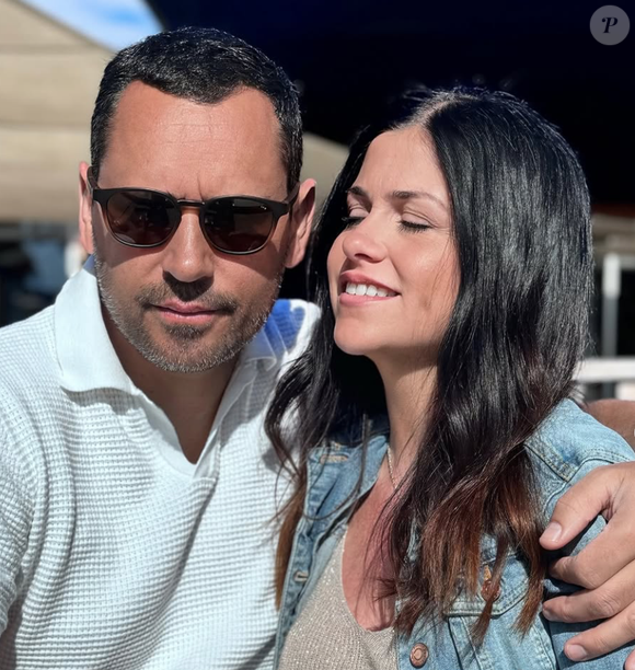 Delphine et Olivier Colas. Capture Instagram Familles Colas