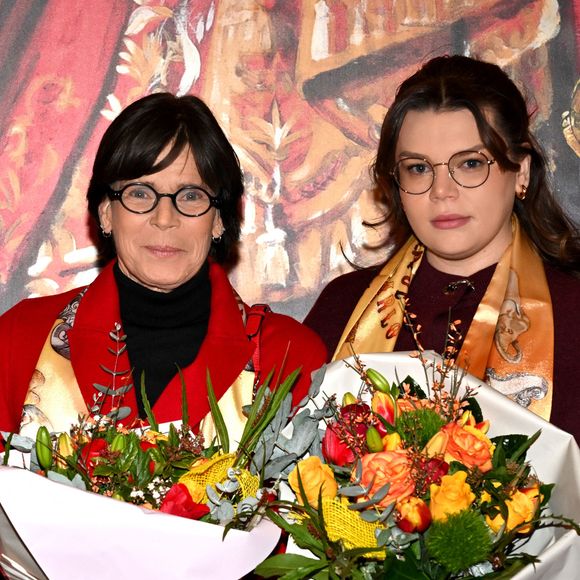 2ème soirée de sélection du 47ème Festival International du Cirque de Monte-Carlo en présence de la princesse Stéphanie de Monaco et de sa fiile Camille Gottlieb sous le chapiteau Fontvieille à Monaco, le 18 janvier 2025. © Bruno Bébert/Pool Monaco/Bestimage
