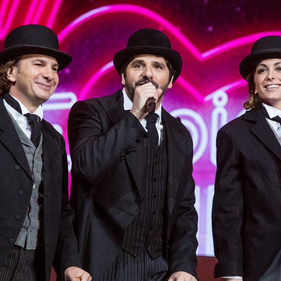 Exclusif -  Michaël Youn, Patrick Fiori, Jenifer Bartoli - Enregistrement de l'émission "Les Enfoirés Kids" au Zénith d'Aix, qui sera diffusée le 1er décembre sur TF1. Le 19 novembre 2017
© Cyril Moreau / Bestimage