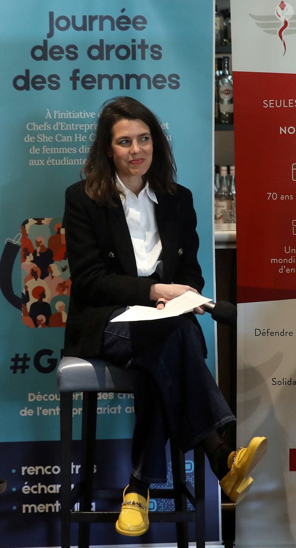 “On a toujours besoin de modèles pour s’identifier. On a besoin de voir que d’autres ont pu surmonter certains obstacles. Ces exemples de courage donnent de la confiance et indiquent que c’est possible." 
Charlotte Casiraghi participe à un Speed Mentoring à l'initiative de l'association des femmes Chefs d'Entreprise de Monaco, à l'occasion de la Journée de la Femme, le 5 mars 2025. 
© Jean-François Ottonello / Nice Matin / Bestimage