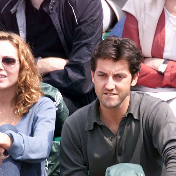Claire Keim et Frédéric Diefenthal lors du tournoi de Roland-Garros en 2001
©RINDOFF-MARTINEZ / BESTIMAGE