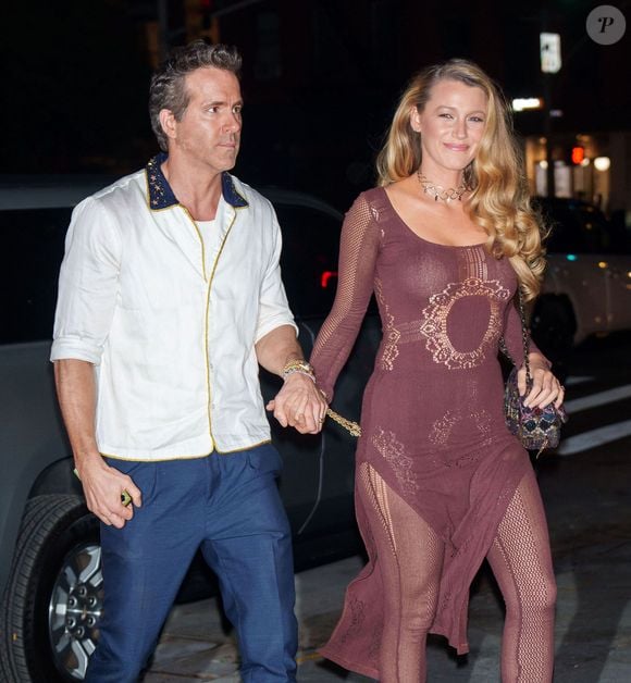 Ryan Reynolds et Blake Lively sont vus le 11 octobre 2024 devant le restaurant The Corner Store à New York. (NYC)
©STARMAX  / Bestimage