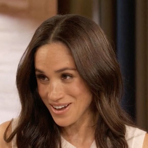 Meghan Markle, duchesse de Sussex, dans l'émission Drew Barrymore Show. - Crédit photo : The Drew Barrymore Show / Paramount Plus (JLPPA / Bestimage). 2025