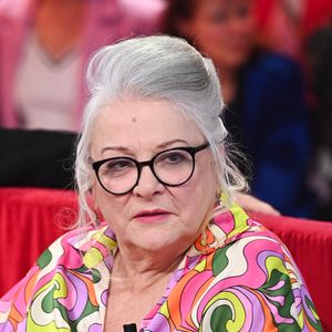 Josiane Balasko a donc été invitée par Michel Drucker
Exclusif - Josiane Balasko - Enregistrement de l'émission Vivement dimanche consacrée à l'équipe du Splendid au studio Rive Gauche, presentée par Michel Drucker . Diffusion sur France 3 le  23/02/2025 . présentée par M.Drucker, diffusée le 23 février 2025 sur France 3. 
© Guillaume Gaffiot / Bestimage