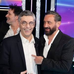 Exclusif - Thierry Moreau, Cyril Hanouna, sur le plateau de l’émission « TPMP » La dernière sur C8,  présentée par C.Hanouna et diffusée en direct sur C8, Paris, France, le 27 fevrier 2025. © Jack Tribeca / Bestimage