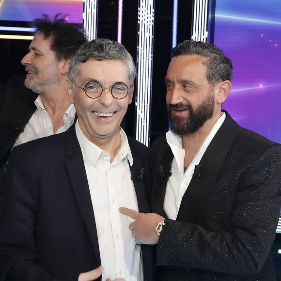 Exclusif - Thierry Moreau, Cyril Hanouna, sur le plateau de l’émission « TPMP » La dernière sur C8,  présentée par C.Hanouna et diffusée en direct sur C8, Paris, France, le 27 fevrier 2025. © Jack Tribeca / Bestimage