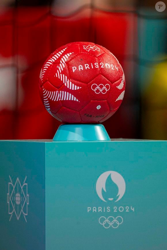 Illustration - Match de handball opposant le France contre l'Egypte (26-26) lors des Jeux Olympiques de Paris2024 (JO) le 31 juillet 2024. © Perusseau-Jacovides/Bestimage