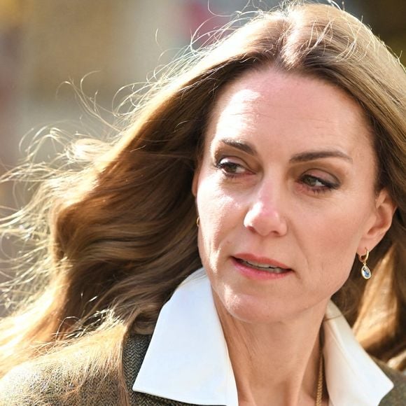 Kate Middleton, princesse de Galles, visite les jardins du Muséum d'histoire naturelle de Londres. Photo par ALPHA AGENCY / BESTIMAGE