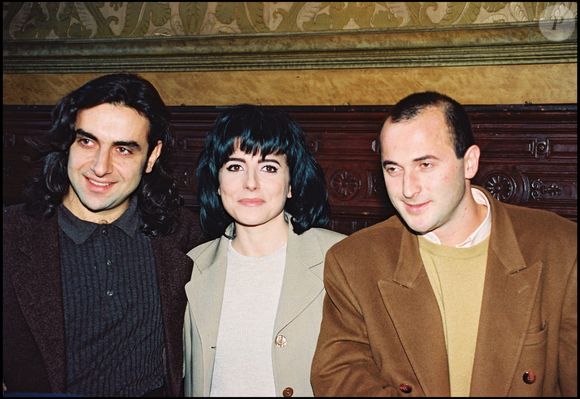 Archives - Philippe Viennet, André Manoukian et Liane Foly à Paris aux Oscars de la chanson française. Crédit : CHARRIAU / BESTIMAGE