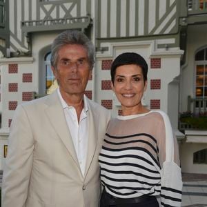 Dominique Desseigne (PDG du groupe Lucien Barrière) et Cristina Cordula - Inauguration de l'hôtel Barrière Le Normandy à Deauville, le 18 juin 2016.
© Coadic Guirec/Bestimage