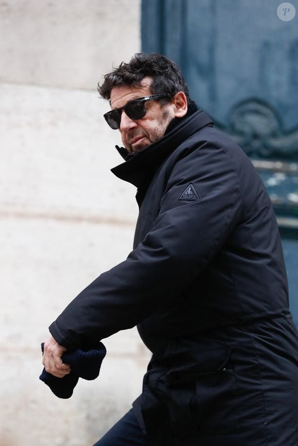 Patrick Bruel - Arrivées aux obsèques de Niels Arestrup à l'Église Saint-Roch à Paris. Le 10 décembre 2024
© Christophe Clovis / Bestimage