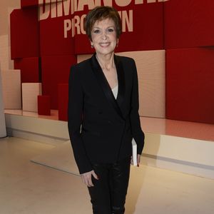 Catherine Laborde - Enregistrement de l'émission "Vivement Dimanche" à Paris le 10 février 2016 et qui sera diffusée le 14 février 2016.  © Coadic Guirec/Bestimage