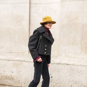 Ines de La Fressange au défilé Patou Automne/Hiver 2026-2027 dans le cadre de la semaine de la mode à Paris le 25 janvier 2026 à Paris, France.
© Lucia Sabatelli / Bestimage